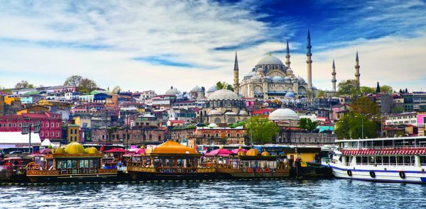 Istanbul the capital of Turkey, eastern tourist city.